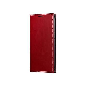 LEPLUS iPhone 13 Pro 薄型PUレザーフラップケース「PRIME」 レッド LP-IP21PRIRD