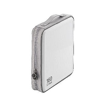 エレコム　CD/DVDファスナーケース　CCD-H160WH 管理No. 4953103501379