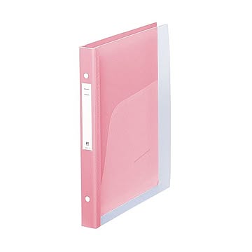 まとめリヒトラブメディカルサポートブック・クリヤー A4タテ 4穴 180枚収容 ピンク HB667-5 1冊 ×3セット