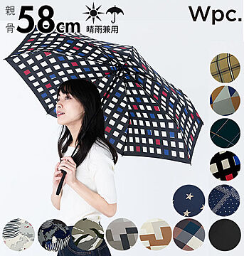 ワールドパーティー MSM MEN umbrella MINI 紳士用折りたたみ傘