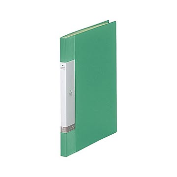 （業務用2セット） LIHIT LAB. クリヤーブック20P G3201-7 緑 10冊