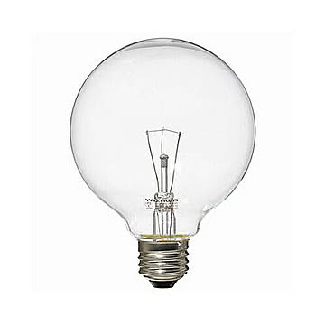 YAZAWA　ボール電球100W形クリア　GC100V90W95 管理No. 4966307312634