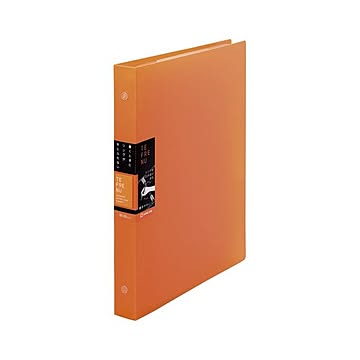 （まとめ） キングジム TEFRENU バインダーノート B5（26穴） ワイド オレンジ 【×10セット】