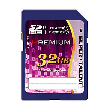 （まとめ）スーパータレントUHS-I対応SDHCメモリーカード CLASS10 32GB ST32SU1P 1枚【×2セット】