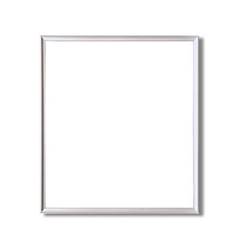 デッサン額縁/フレーム 【三三サイズ 606×455mm】 シルバー 壁掛けひも付き 化粧箱入り 5003