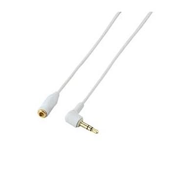 (まとめ)エレコム ヘッドホン延長コード EHP-CT23G/10WH【×10セット】
