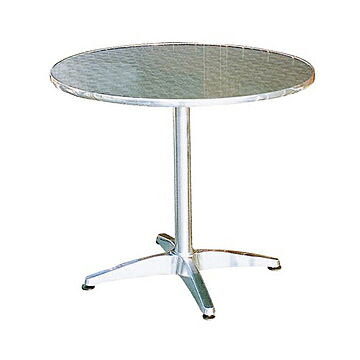 テーブル 組立式 アルミテーブル 丸 YTS1-60 φ600x高さ700mm ジャービス商事