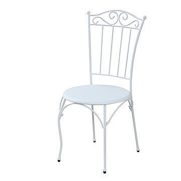 ジェイケイ・プラン ヨーロッパ風 チェア ホワイト