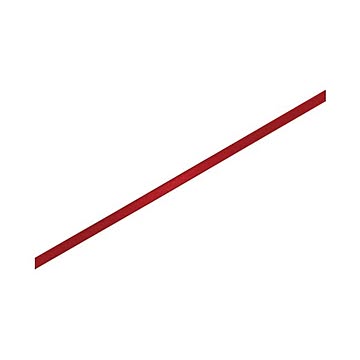 （まとめ） シモジマ シングルサテンリボン 6mm Xアカ【×20セット】
