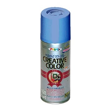 クリエイティブカラースプレー 69スカイブルー 300ML5個セット