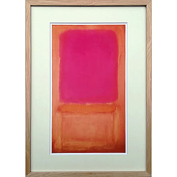 美工社 Mark Rothko アートフレーム Violet Center,1955