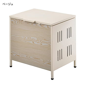 屋外ゴミ収納庫 組立式 Lucre Sサイズ ONGS0395 幅640x奥行475x高さ615mm B.Bファニシング