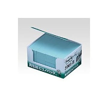 （まとめ） 住友スリーエム ポストイット(R) エコノパック(TM)製品シリーズ 20個入り 横25×縦75mm 5001-B ブルー 20個入 【×3セット】