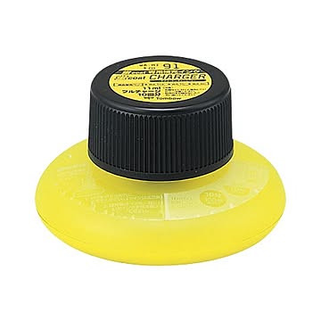 （まとめ） トンボ鉛筆 蛍コートチャージャー WA-RI91 黄 1個入 【×10セット】