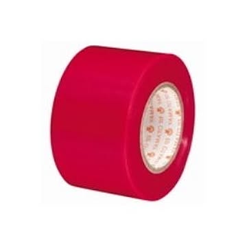 (業務用20セット)ヤマト ビニールテープ/粘着テープ 【38mm×10m/赤】 NO200-38-20
