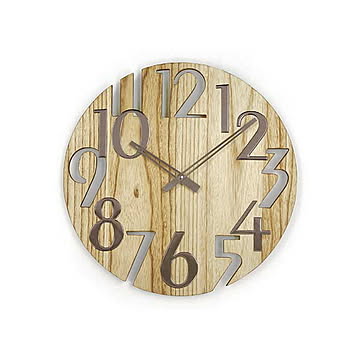 GEORGE NELSON CLOCK ジョージネルソンクロック Wall Clock ウォールクロック GN215 / 掛時計 掛け時計 壁掛け時計 直径Φ40cm ナチュラル