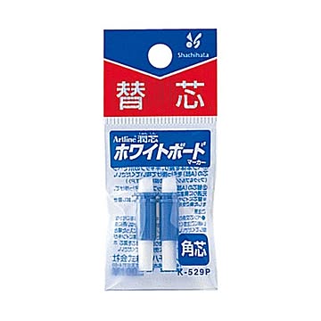 (まとめ) シヤチハタアートライン潤芯ホワイトボードマーカー 替芯 角芯 70929 1パック（2本）  【×100セット】