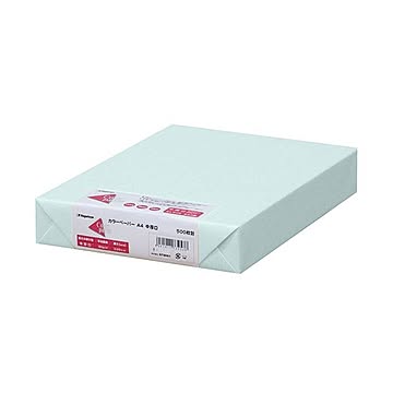 まとめ長門屋商店 Color Paper A4中厚口 水 ナ-3260 1冊500枚 ×3セット