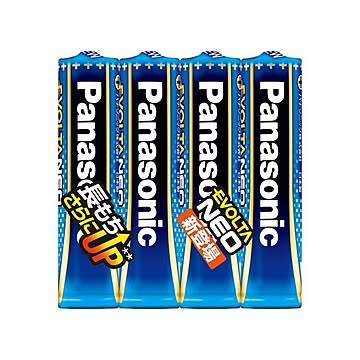 （まとめ） Panasonic 乾電池エボルタネオ単4形 4本入 LR03NJ／4SE【×20セット】