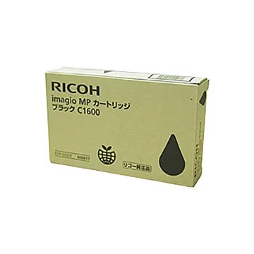 (業務用3セット) 【純正品】 RICOH リコー インクカートリッジ/トナーカートリッジ 【600017 K BK ブラック】 C1600 イマジオMPカートリッジ