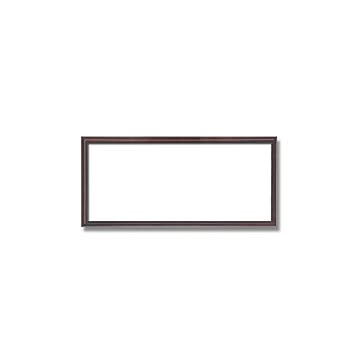 【長方形額】木製額 縦横兼用額 カラー4色展開 ■カラー長方形額（300×150mm）ブラウン