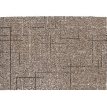 ウィルトン プレーベル 41029 DGY 防炎 ラグマット 200×250cm ダークグレー ホットカーペット対応