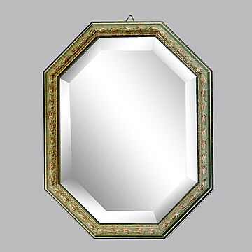 鏡 壁掛け イタリア 八角ミラー 八角形