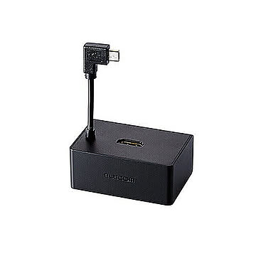 エレコム スタンド型アダプター/Fire TV Stick専用/LANポート付 DH-FTHDL01BK 管理No. 4549550200455
