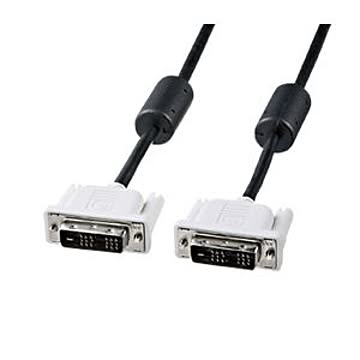 （まとめ）サンワサプライ DVIシングルリンクケーブル KC-DVI-2SL【×2セット】