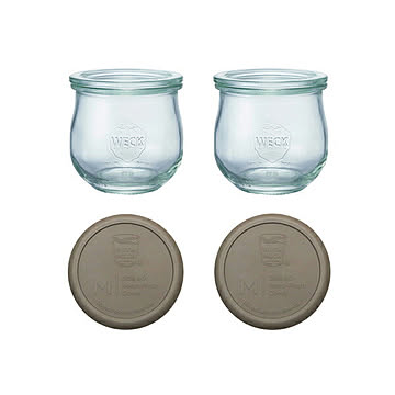 WE-S216 WECK GIFT BOX TULIP370ml×2 SET