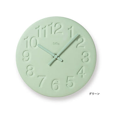 【Lemnos/レムノス】 珪藻土の時計