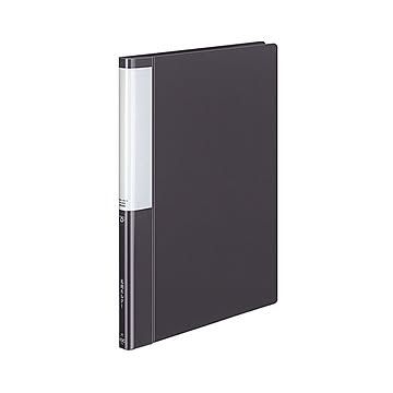 (まとめ) コクヨ 名刺ホルダー(POSITY) 固定式 A4タテ 400名用 ヨコ入れ ダークグレー P3メイ-745DM 1冊 【×10セット】