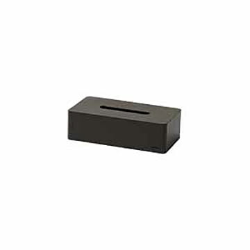 ideaco Tissue Case ボックスグランデ ウェンジブラウン