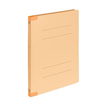 （まとめ）コクヨフラットファイルK2(背補強タイプ) A4タテ 黄 K2フ-BR10YX10 1パック(10冊) 【×10セット】