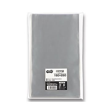（まとめ） TANOSEE OPP袋 フラット 150×250mm 1セット（500枚：100枚×5パック） 【×3セット】