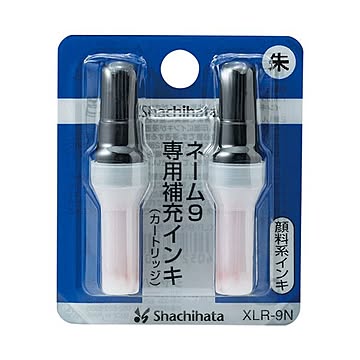 （まとめ）シヤチハタ ネーム9用インキ XLR-9N 朱 12個×5セット