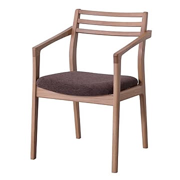 東谷 アームチェア JPC-124OAK 幅50x奥行51x高さ76.5cm