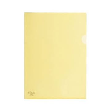 （まとめ）コクヨ クリヤーホルダースーパークリヤー10（テン）B5 レモン イエロー フ-TC751-7 1セット（5枚）【×20セット】