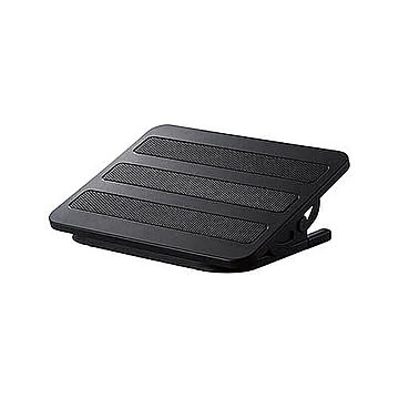 エレコム フットレスト/スチール製/無段階調整/ブラック PCA-FR01BK 管理No. 4549550194594
