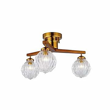 インターフォルム シーリングライト マリオン LT-4190 LED電球付 クリア