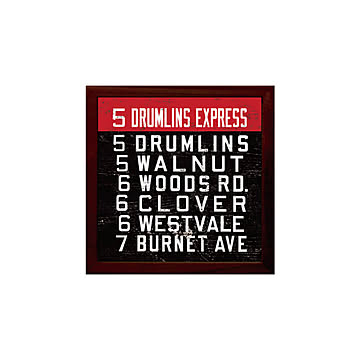Sign Frame 400seires New York 3 アートポスター（フレーム付き） m13109