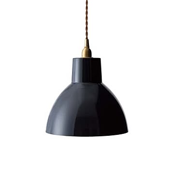 HERMOSA ハモサ OWL LAMP オウルランプ EN-023 琺瑯製ペンダントライト 照明 ゴールドソケット