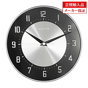 イギリス ロジャーラッセル 掛け時計 [DECO/DOME/BLACK] ROGER LASCELLES  デコ ドーム クロック DECO DOME CLOCK ブラック 正規輸入品