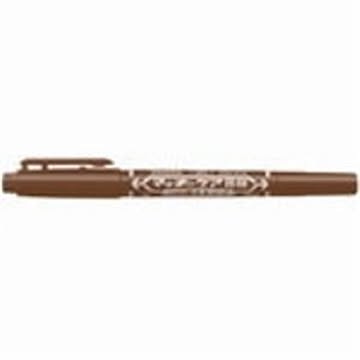 (業務用300セット) ZEBRA ゼブラ 油性ペン/マッキーケア 【細・極細/茶】 詰め替えタイプ YYTS5-E