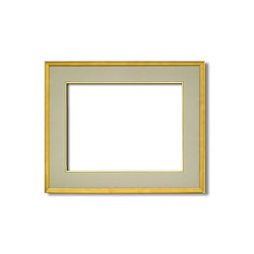 【日本画額】木製フレーム 和額 色紙額 色紙Fサイズ 木製日本画額F10サイズ（530×455mm） ウグイス