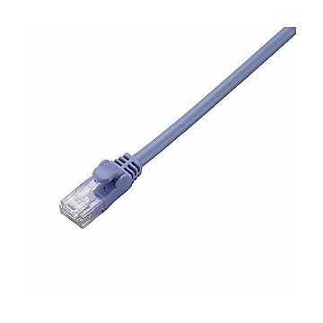 (まとめ)エレコム Cat6準拠LANケーブル LD-GPN/BU2×10セット