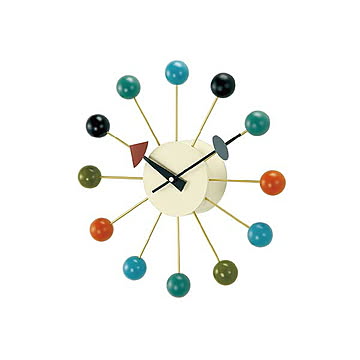 GEORGE NELSON CLOCK ジョージネルソンクロック Ball Clock ボールクロック GN397 / 掛時計 掛け時計 壁掛け時計 直径Φ33cm ミッドセンチュリー
