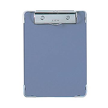 (まとめ) ライオン事務器 ボール用箋挟 B6タテ灰 CS-105 1枚  【×30セット】