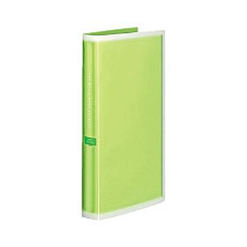 コクヨ ポシェットアルバムコロレー固定式 A4スリム3段厚型台紙50枚 グリーン ア-NPV30g 1セット5冊