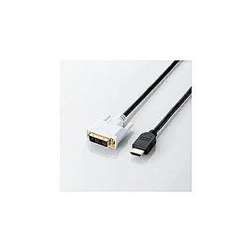 5個セット エレコム HDMI-DVI変換ケーブル CAC-HTD15BKX5 管理No. 4589453402402